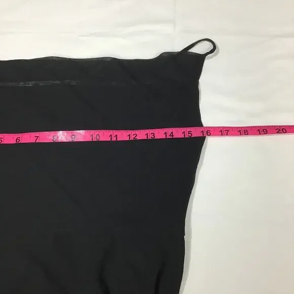 LULU'S Romantically Speaking Black Cowl Lace-Up Maxi Party Dress (medium) - Picture 5 of 9